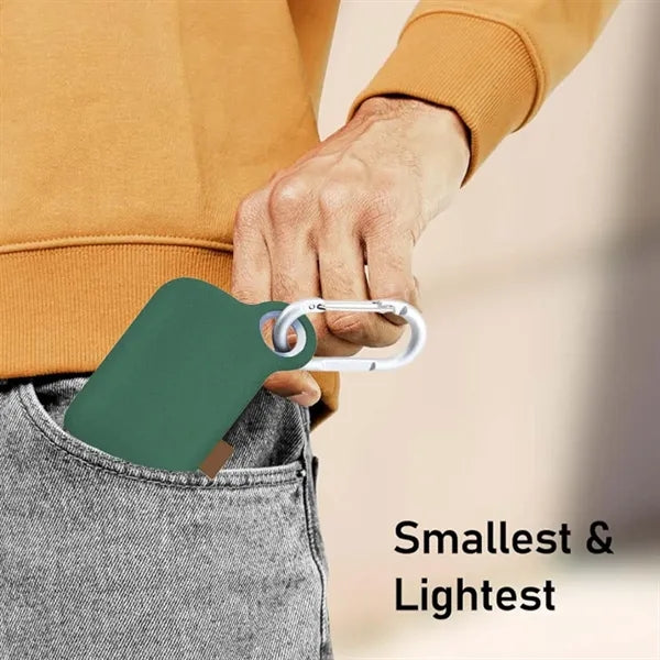 5000mAh Compact Portable Charger Power Bank with Carabiner