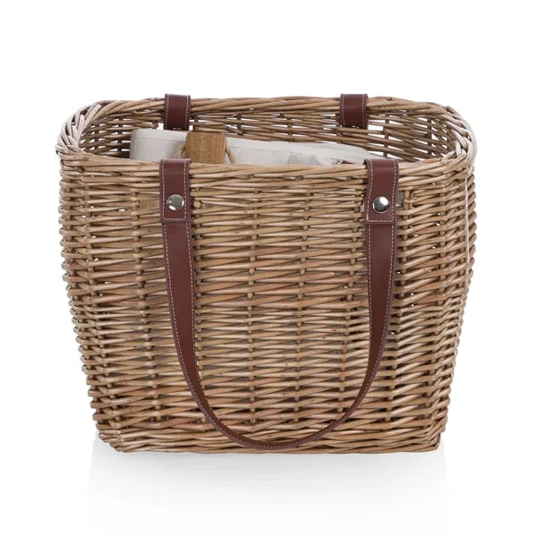 Terrabella Handwoven Earth Friendly Picnic Basket