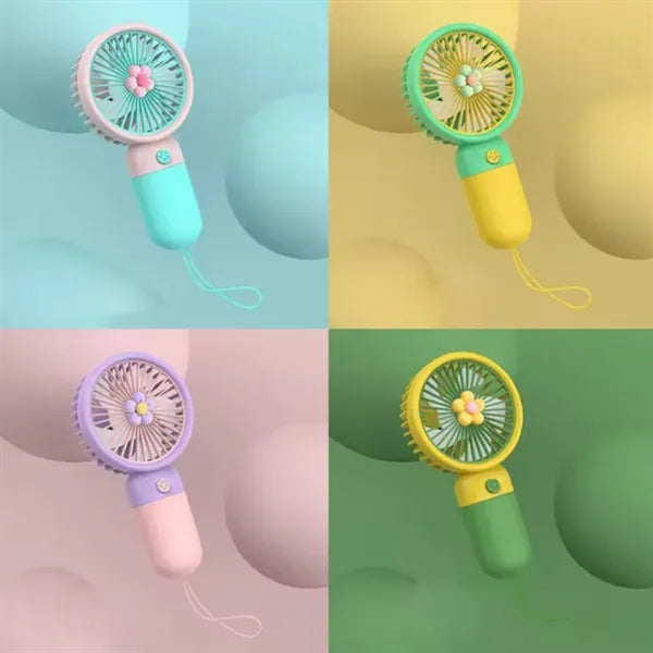 Hand-held Rechargeable Pocket Fan