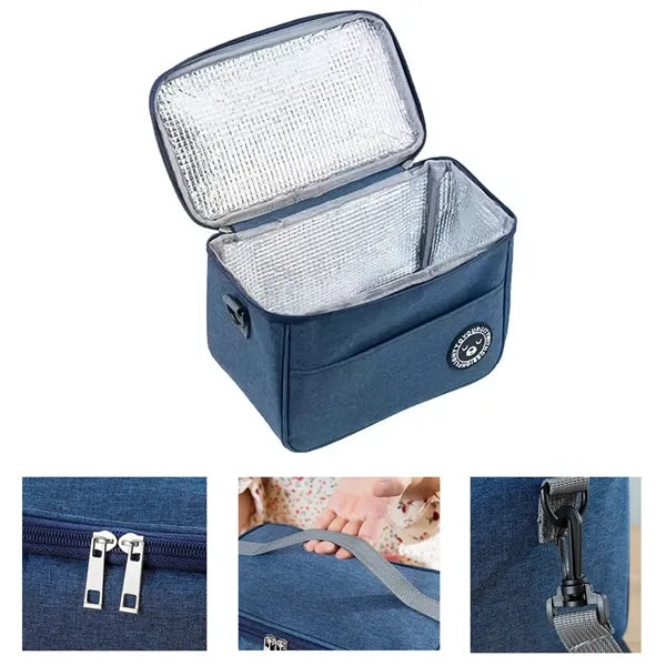 Square Large-Capacity Insulated Picnic Bag