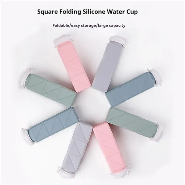 20oz Collapsible Outdoor Silicone Water Bottle