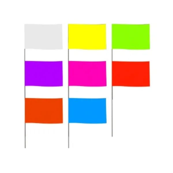 Marking Flags,Writable 5.5x3.9x18.9 Inch