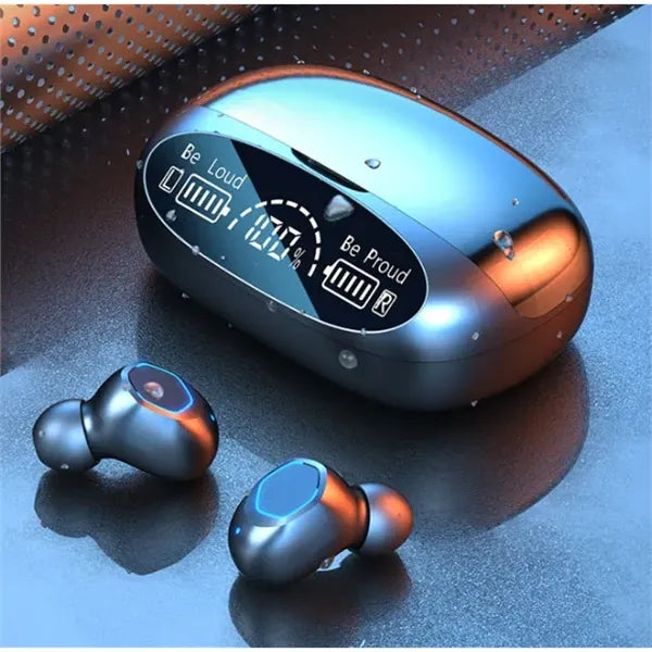 Sports Digital Display Wireless Bluetooth In-Ear Headphones