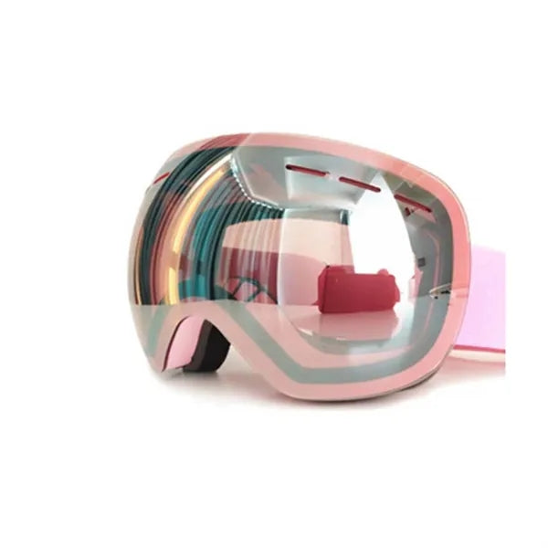 Anti-Fog Spherical Ski Goggles - TPU Frame & REVO Coating