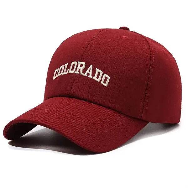 Hat relaxed-fit adjustable workout sports cap
