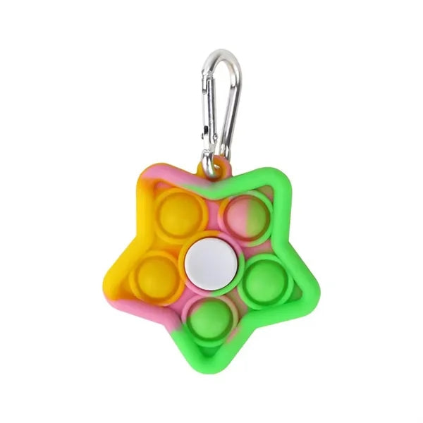 Silicone Star shaped Fidget Spinner Toys