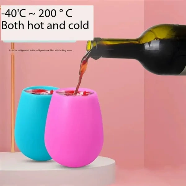 12 Oz Silicone Wine Cup