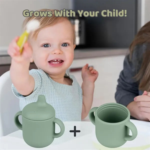 Silicone Baby Drinking Cups