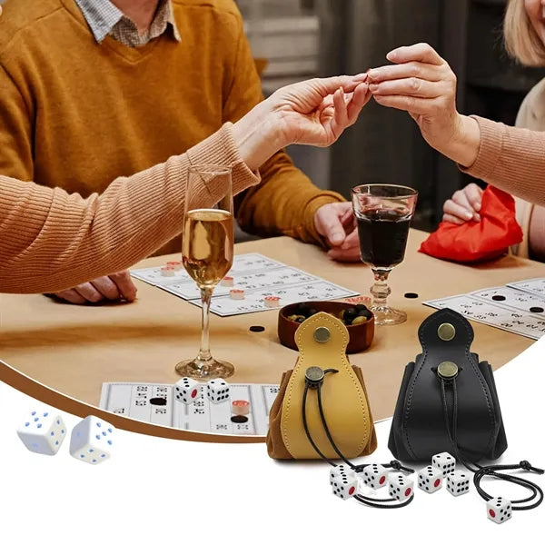 Leather Dnd Dice Bag