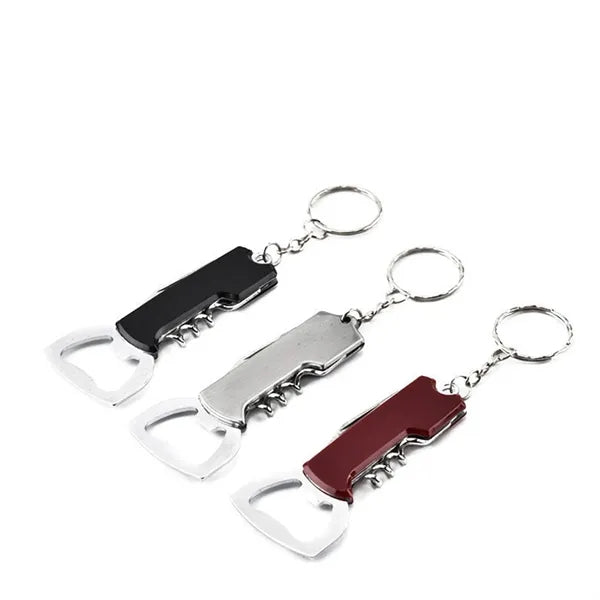 Multi-Functional Keychain Bottle Opener