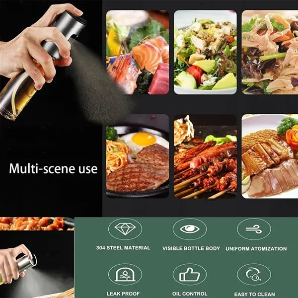 Oil Bottle Sprayer Pot Or Dispenser for Kitchen