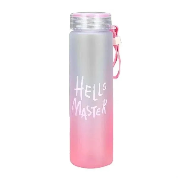 Stylish Gradient Frosted Water Bottle