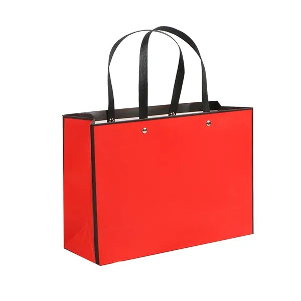 Large Paper Gift Bag w/ Rivet Handles for Retail & Apparel