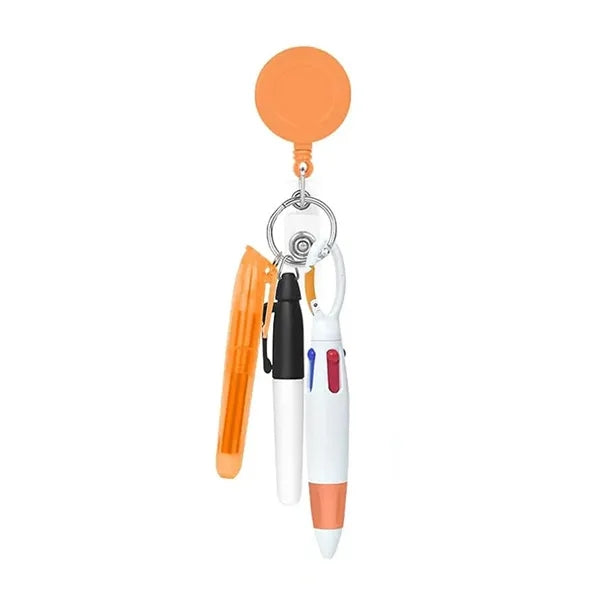 Nurse Ballpoint Pen Highlighter Marker Badge Clips