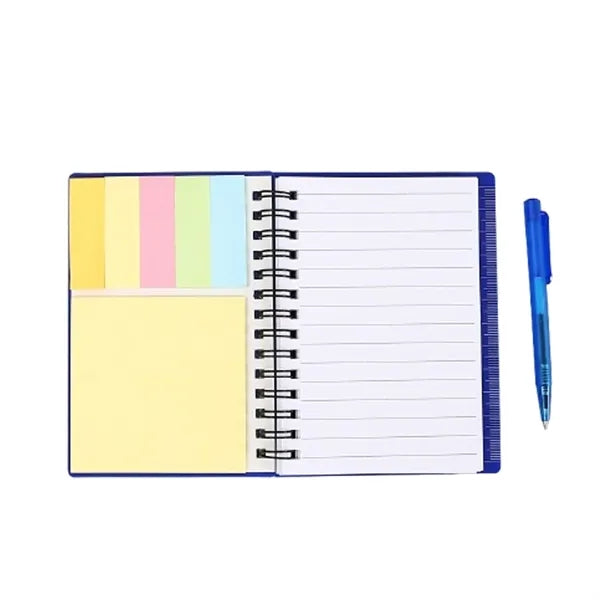 Multifunctional Spiral Notebook With Pen
