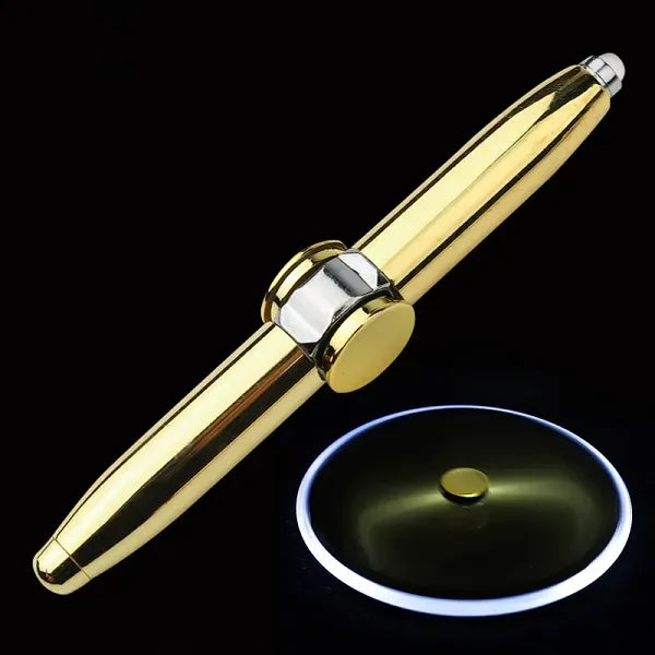 Fidget Spinner Pressure Relief Light Pen