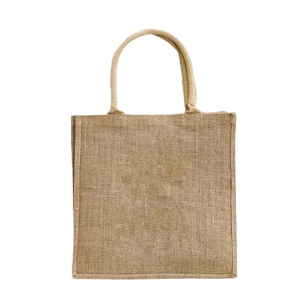 Burlap Shopping Tote Bag