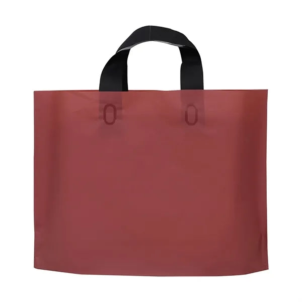 Die cut Soft PE Handle Shopping Tote Bag