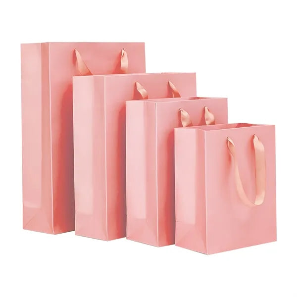 Cardboard Paper Grocery Bags With Handles