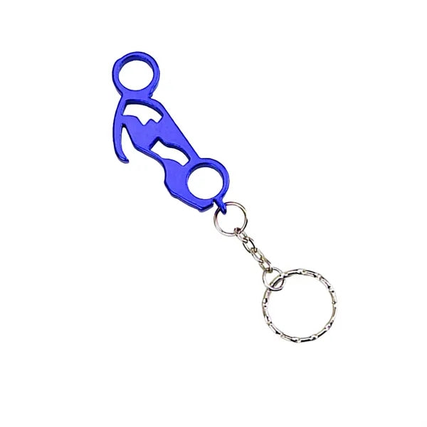 Motorbike Shape Bottle Opener Keychain