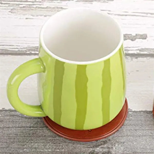 Leather Round Coaster