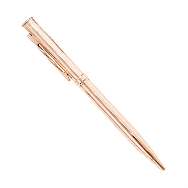 Slim Twisted Activated Metal Pen