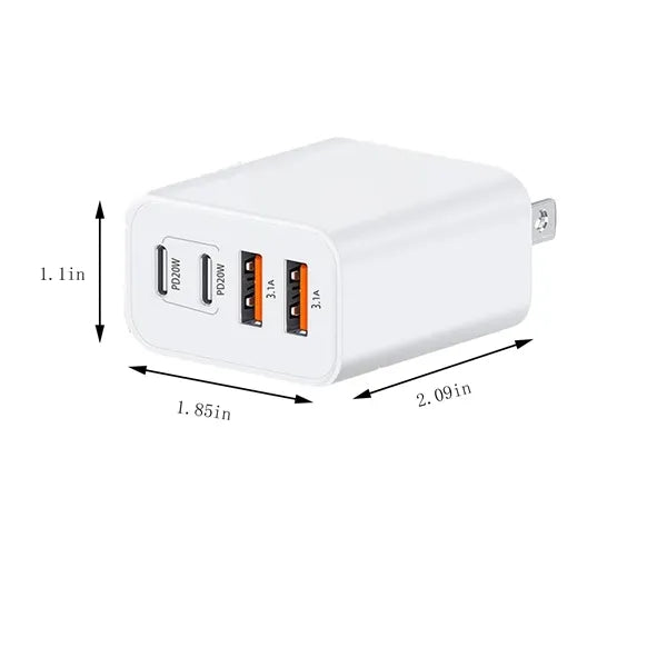 40W Fast Charge Travel Charger
