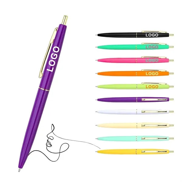 Popular plastic ballpoint pen