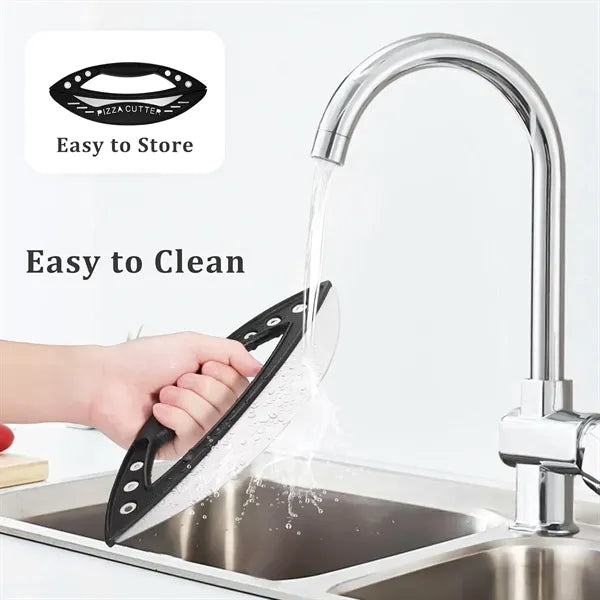 Stainless Steel 12" Pizza Cutter Rocker Blade
