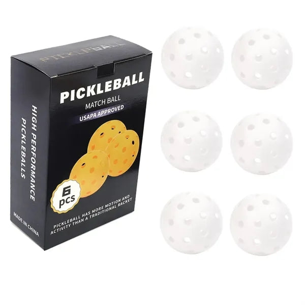 4 Pack 40 Holes Outdoor Pickleball Balls