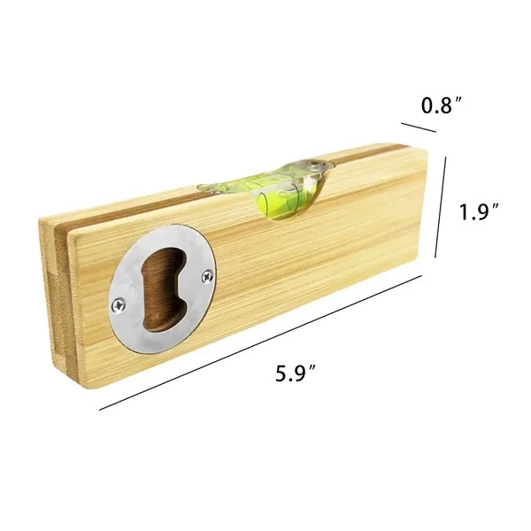 Bamboo Bottle Opener