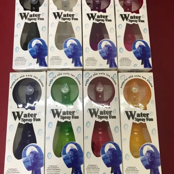 Handheld Portable Battery Powered Water Misting Fan