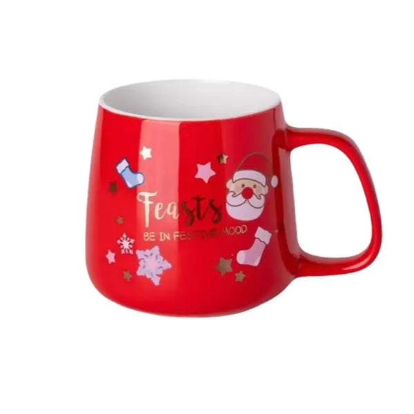 Cute Christmas Ceramic Mug Coffee Cup