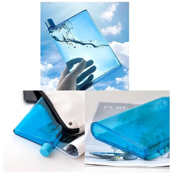 13 OZ Outdoor Portable Flat Water Bottle