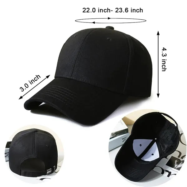 Adjustable Custom Cotton Baseball Hat