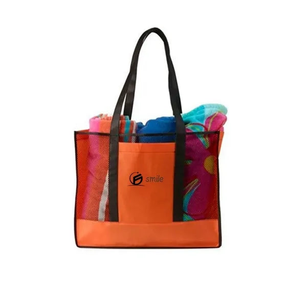 Non-Woven Mesh Beach Tote Bag