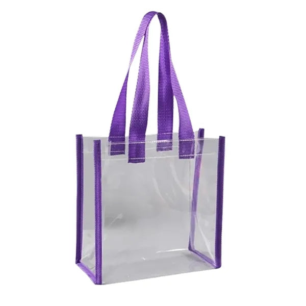 Transparent Pvc Shopping Tote Bag