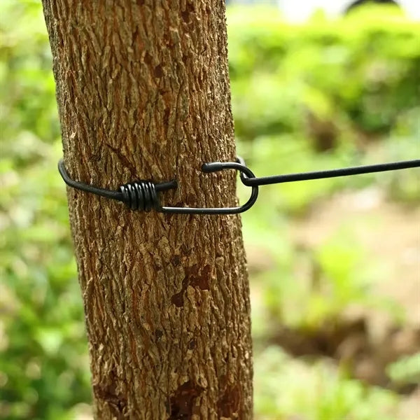 Retractable Travel Clothesline with 12 Clothes Clips