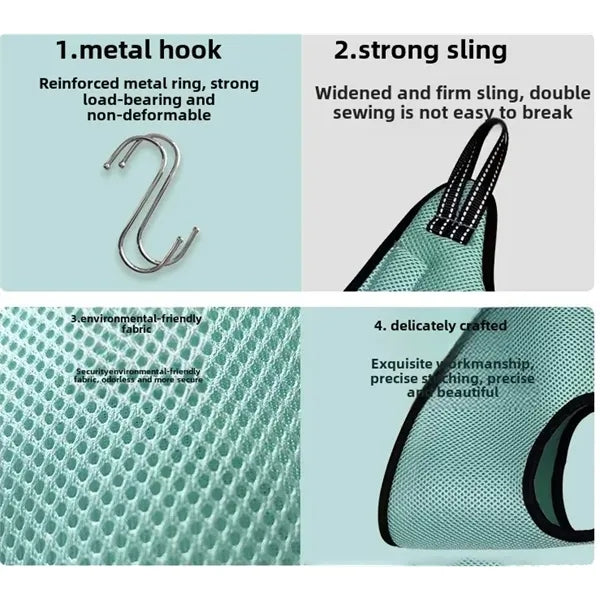 Adjustable Pet Grooming Hammock for Nail Care