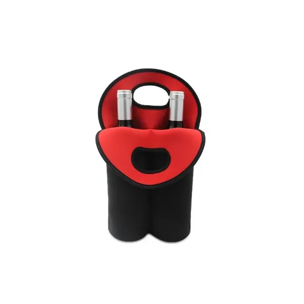 Neoprene Double Bottle Wine Holder