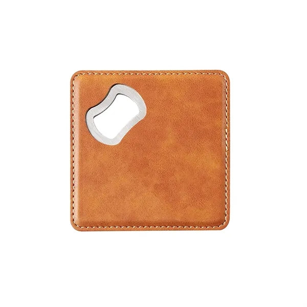 Non-Slip Leather Bear Bottle Opener