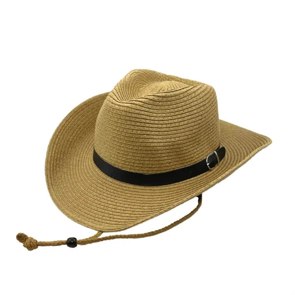 Men'S And Women'S Western Cowboy Straw Hat