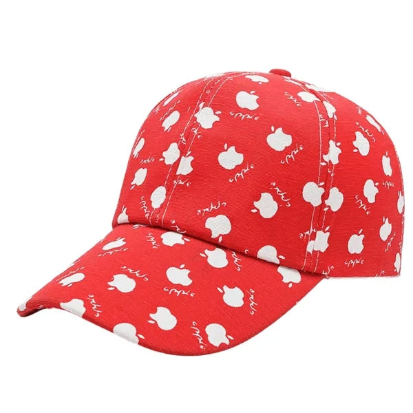 New Beach Men And Women Printed Letters Color Baseball Cap