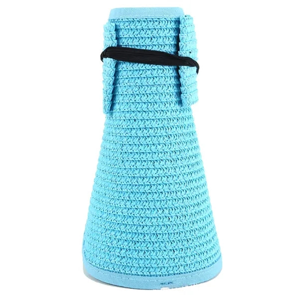Topless Beach Sunshade Straw Hat For Women