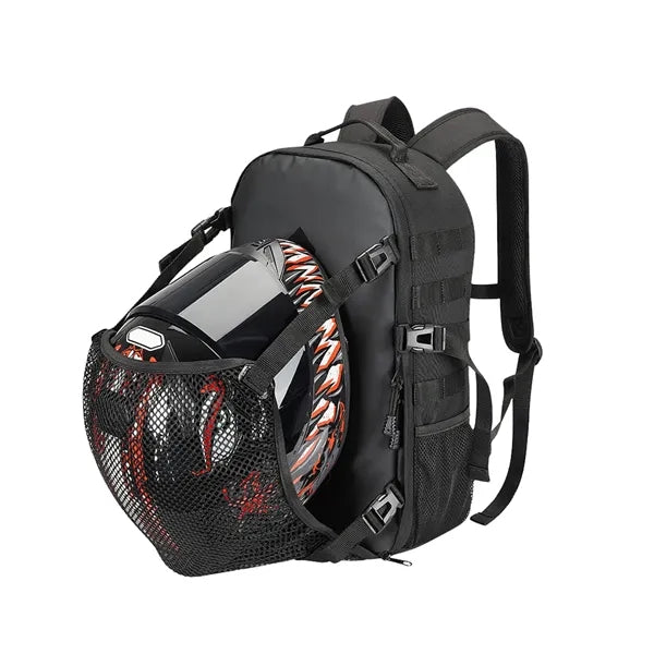 Helmet Backpack Detachable Mesh Outdoor Riding Motorcycle