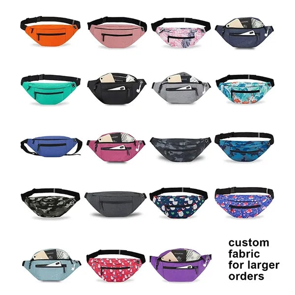Crossbody Fanny Pack Pouch Waist Sling Bag Adjustable Straps