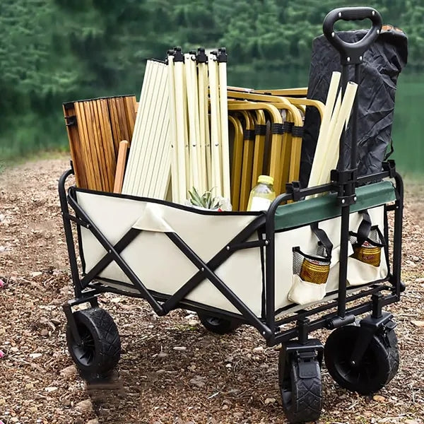 Collapsible Folding Garden Carts Outdoor Utility Wagon