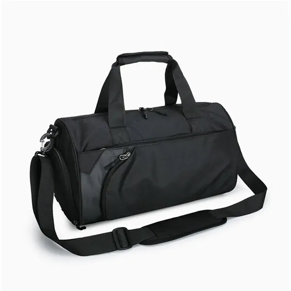 Multi-Compartment Gym Duffel Bag with Shoulder Strap Workout