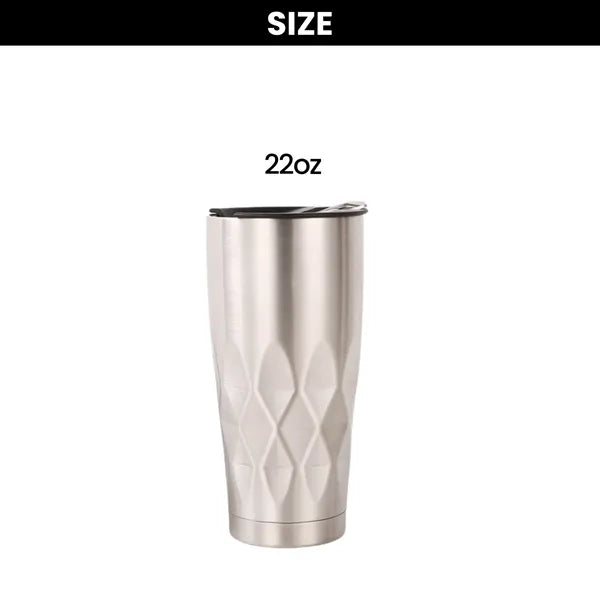 Ice Keeping Beer Mug with Bottle Opener 22oz