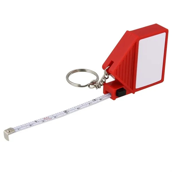 House Measuring Tape Keychain